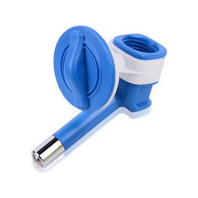 Water Nozzle for Dog Crate water bottles No Drip (Blue)