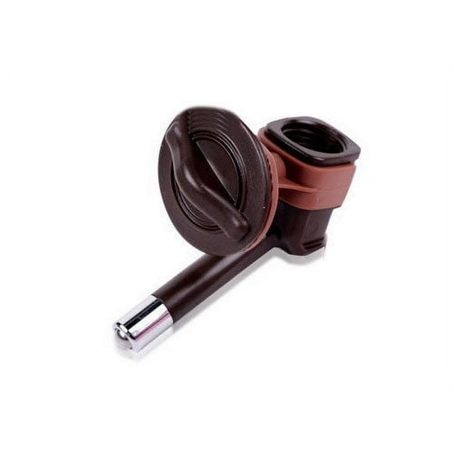 Water Nozzle for Dog Crate water bottles No Drip (Brown)