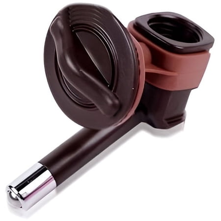 Water Nozzle for Dog Crate water bottles - No Drip (Brown)
