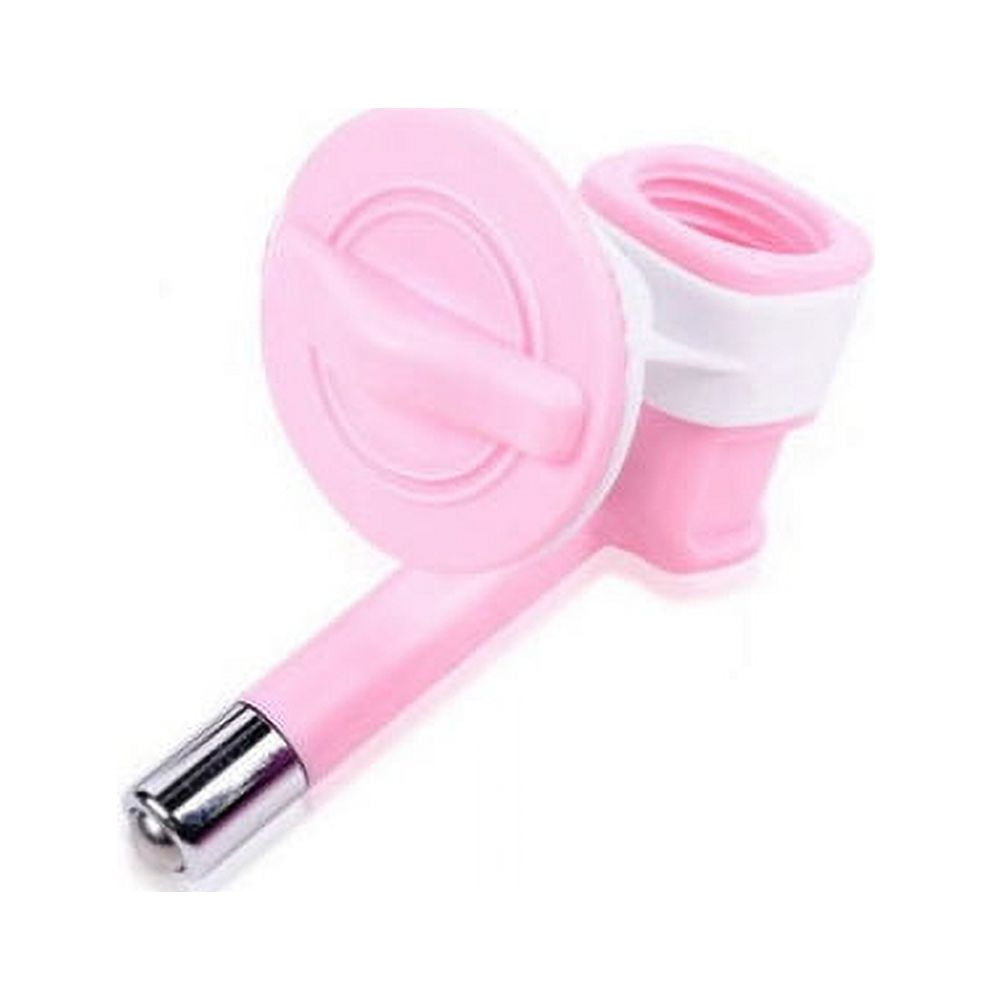Water Nozzle for Dog Crate water bottles No Drip (Soft Pink