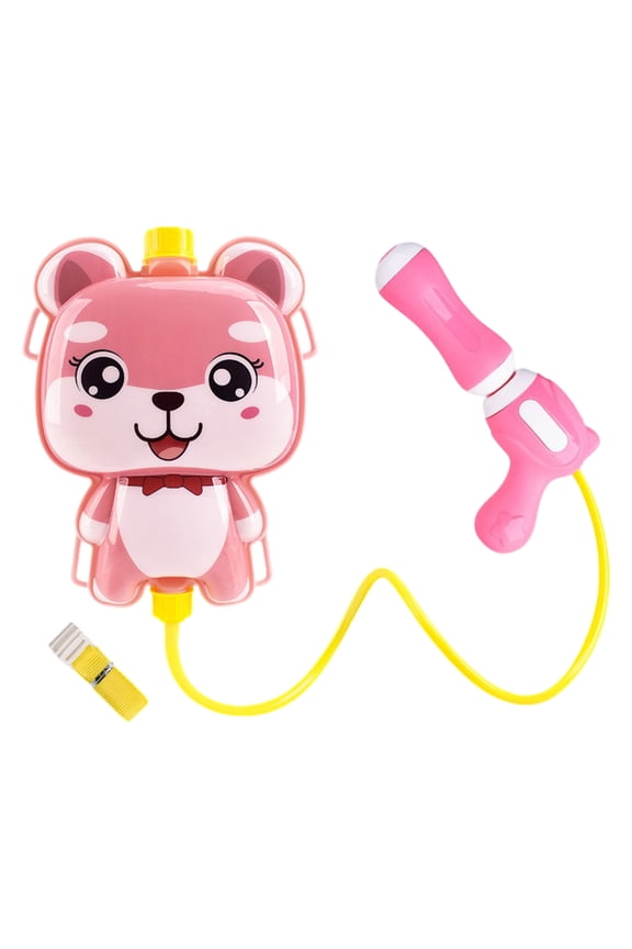 Water Pack Backpack, Water Bladder Tank, Water Bottle Backpack, Water Storage Tank, Backpack Water Bladder, 12 in Wide Pink Cartoon Design, 1 Pc, Outdoor Water Play, Summer Water