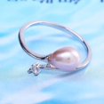 thumbnail image 1 of Water Pearl Ring Plated 7 8MM Freshwater Pearl OblateWater Pearl Ring Plated 7 8MM Freshwater Pearl Oblate 7 8, 1 of 3
