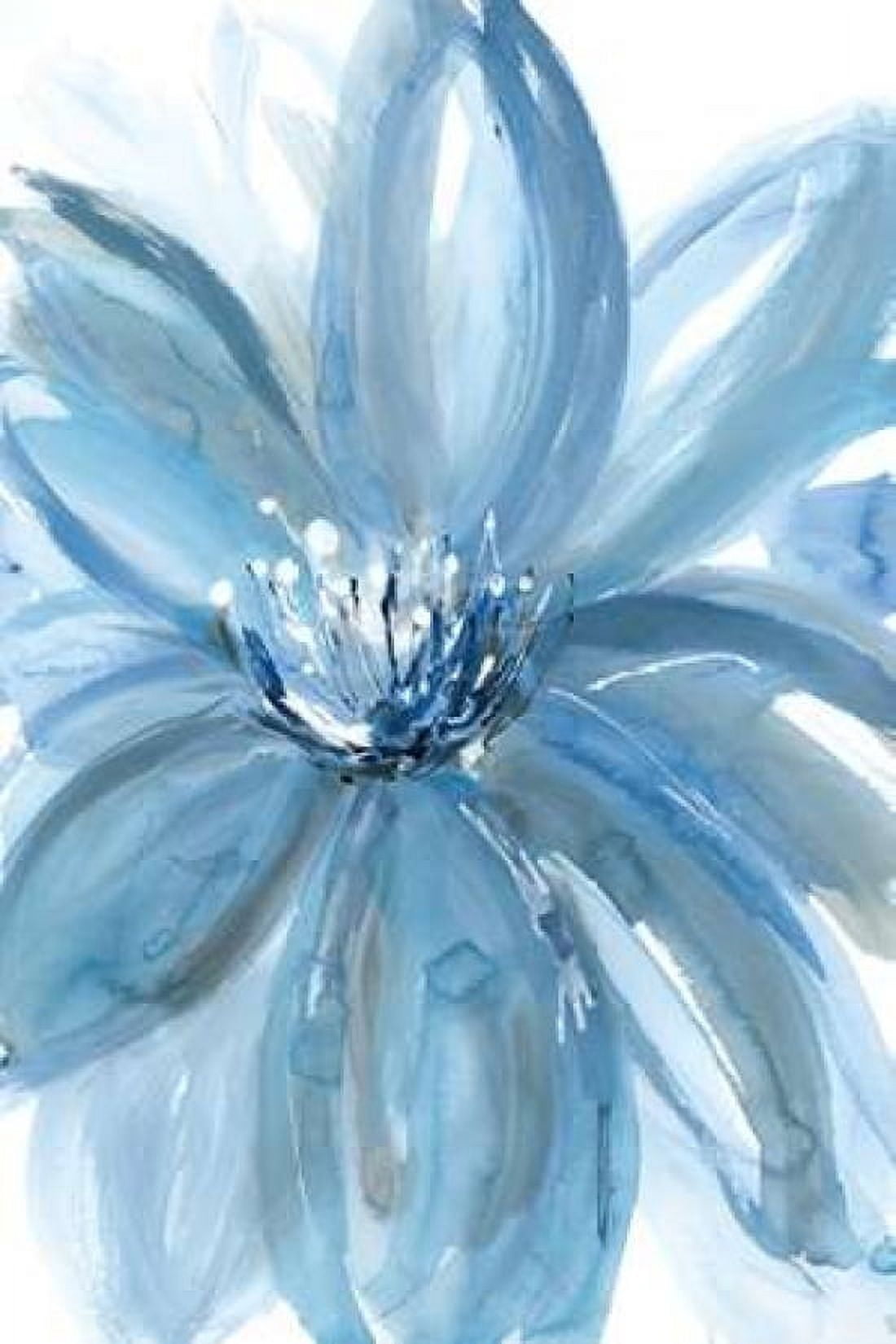 Water Petals Canvas Art - Rebecca Meyers (24 x 36)