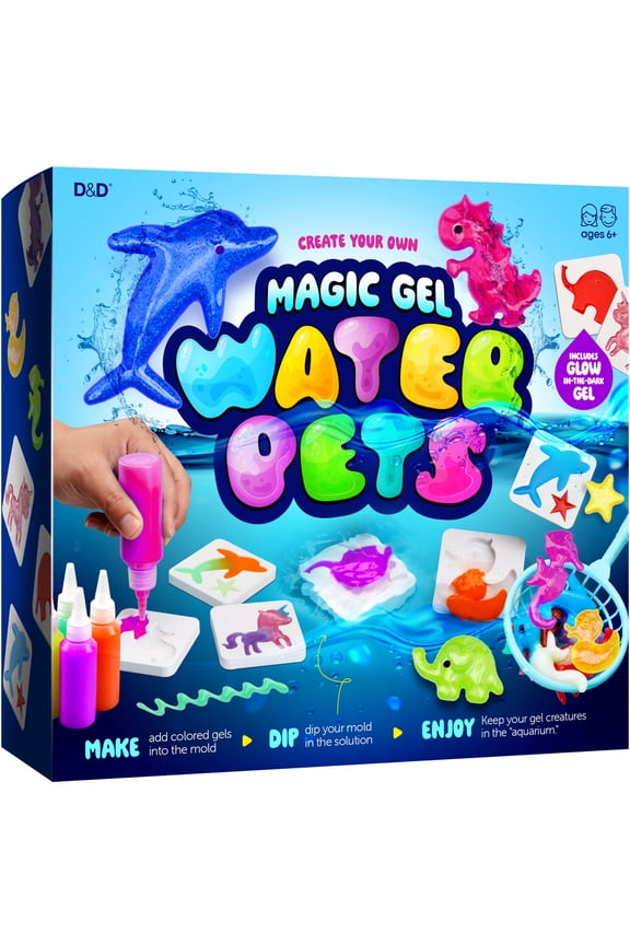 Water Pets for Kids - Aqua Fairy Gel Kit - DIY Easter Fun Craft for Kids - Gifts for Girls & Boys Ages 6-12 Years