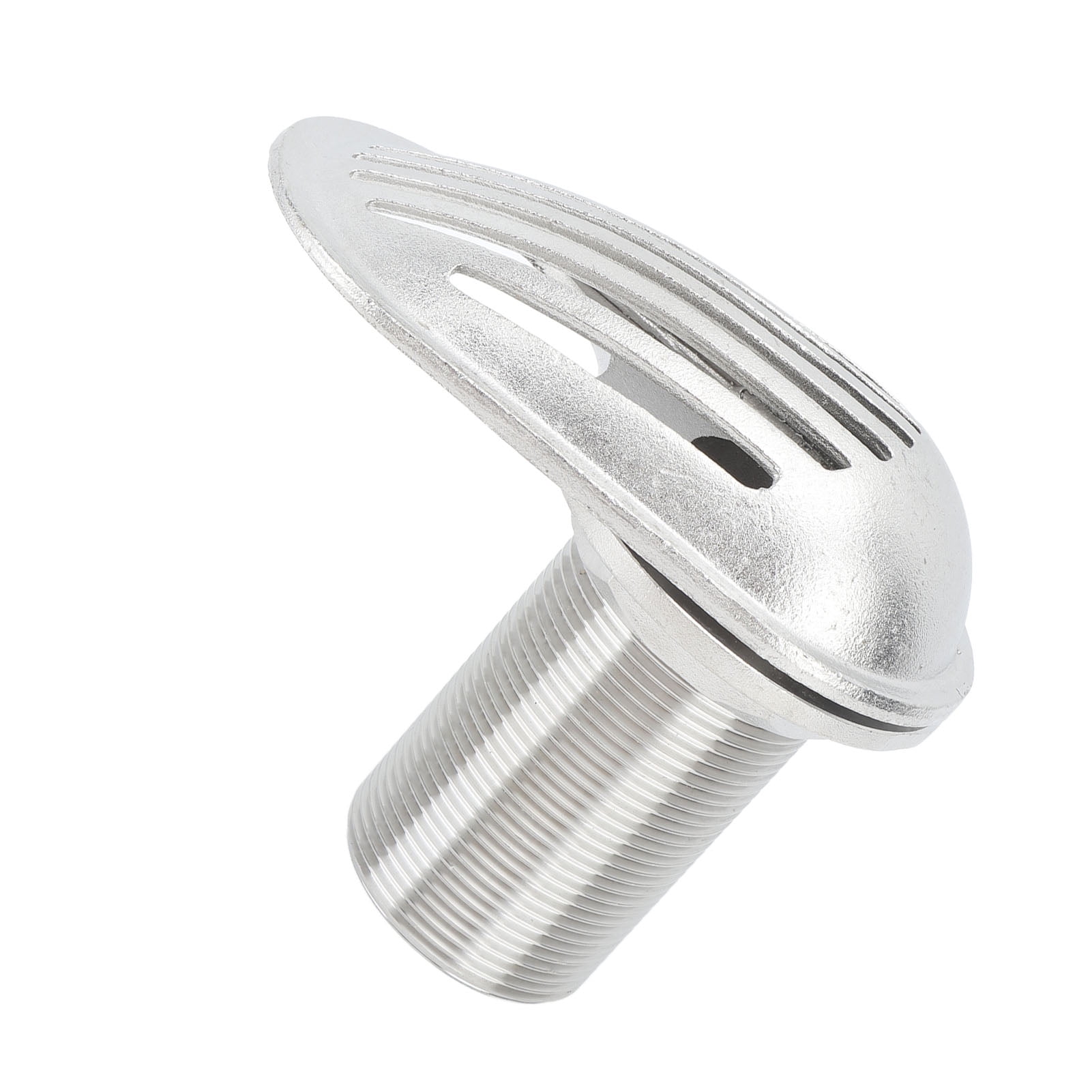 Water Pickup Filter Scoop, Marines Grade Thru Hull Intake Strainer Embedded 11/2 Inch Grinding