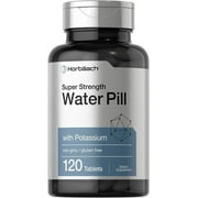 Water Pills | Super Strength Supplement for Men and Women | 120 Vegetarian Tablets | by Horbaach