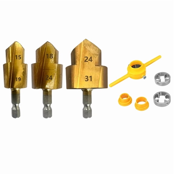 Water Pipe Expansion Drill Wrench Set Hole Expanding Tools