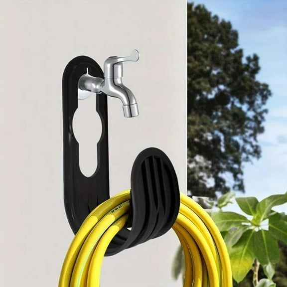 Water Pipe Hook, Wall Mounted Water Pipe Hanger, Garden Watering Water Pipe Hook, Universal Tool Organizer for Home & Garden
