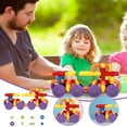 Water Pipe Horn Sound Wheel Building Block Toy Puzzle Plug Male And