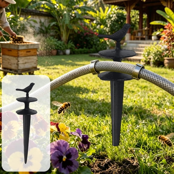 Water Pipe Insert Decor, Simulation Garden Ornament for Outdoor Water Pipe Insert Decor, Creative Design for Garden Simulation Decor, Pipe Ornament for Yard, Flower Bed, Patio, Garden, Landscaping.