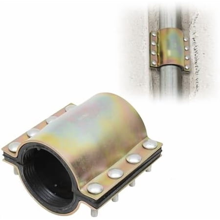 Water Pipe Repair Clamp for 4 Inch Leak Sealer Pipe, Emergency Pipe Repair Kit, Plumbing Leak Fix Tool for PE/PVC/Steel/Iron Pipes$$Tools & Hardware Other