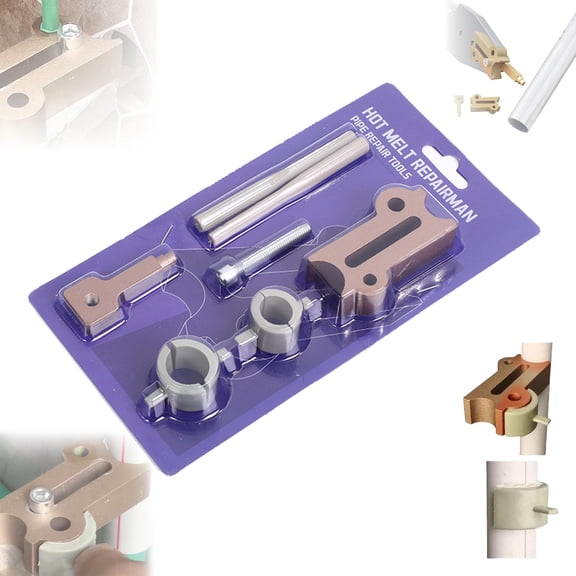 Water Pipe Repair Tool Kits, 1/2 Inch,3/4 Inch Water Pipe Repair Universal Set, Suitable For Cracks And Holes On PPR PE PVC Water Supply And Drainage Pipes In Homes Decoration Garden Irrigation