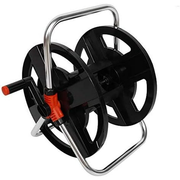 Water Pipes Storage Hose Cart, Hose Reel, Hose Rack, Portable for Gardening