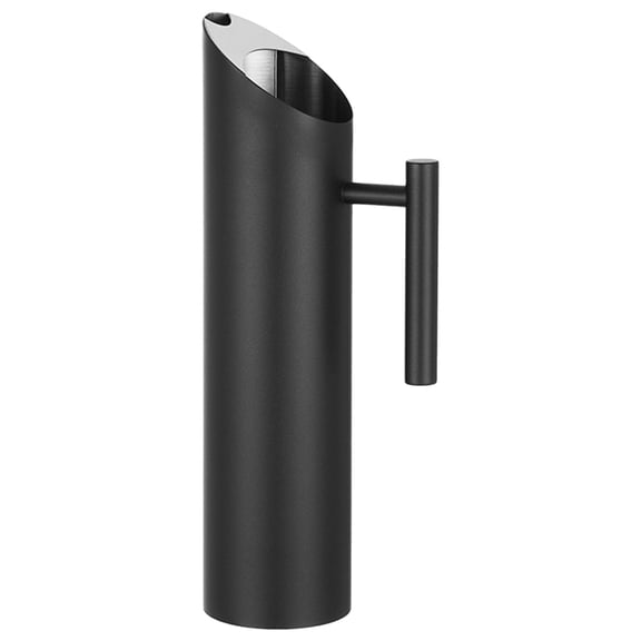 Water Pitcher with Ice Guard, Stainless Steel Water Jug Drinking Pitcher Home Hotel Serving Tool with Handle for Serving Water, Iced Tea Carafe and Other Cold Drinks(2L)