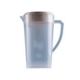 thumbnail image 1 of Water Pitcher with Lid, 2L/70oz Unbreakable Plastic Iced Tea Juice Lemonade Jug Kettle Container Leakproof Fridge Door Water Jug for Home Kictchen Milk Hot Cold Drinks, 1 of 6
