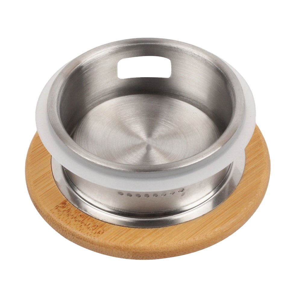Water Pitcher Lid Kettle Tea Set Jug Cold Bottle Stainless Stoppers for Cover Bamboo Silica Gel