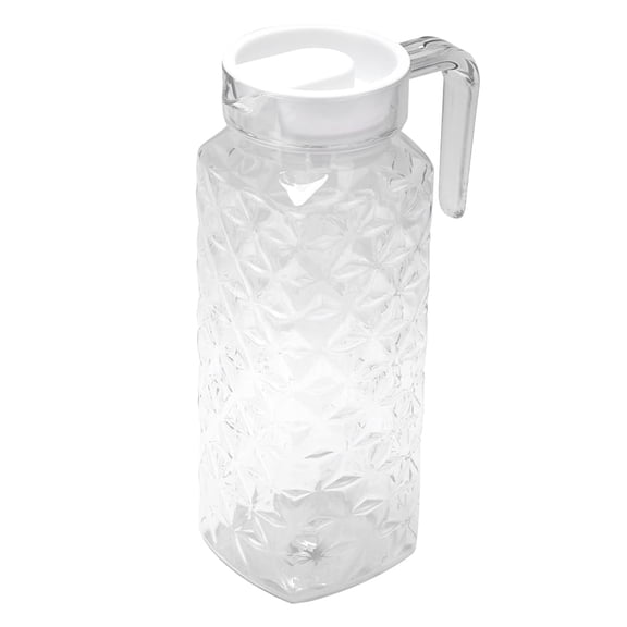 Water Pitcher With Lid, Pitcher Carafes, Fall Resistance Acrylic Exquisite Heat Restaurant Hotel For Beverages Tea Home