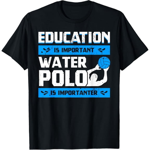 Water Polo Enthusiast Funny Waterfootball Polo Athlete Sport T-Shirt