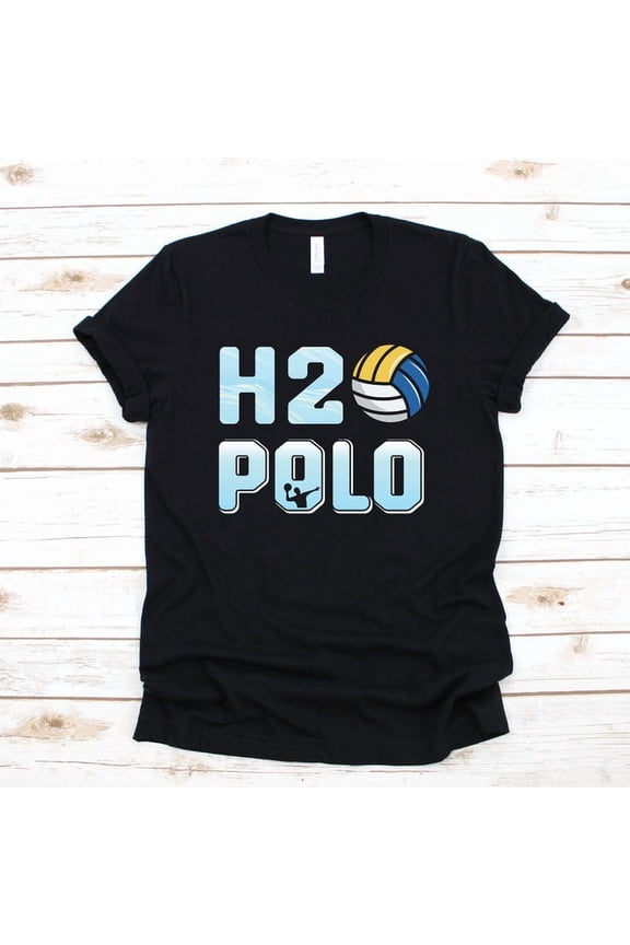 Water Polo Heartbeat Sport Player Team Swim Graphic Novelty T Shirt,for unisex up to size 5XL