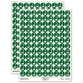 thumbnail image 1 of Water Polo Solid 200+ Round Stickers - Dark Green - Matte Finish - 0.50" Size, 1 of 3