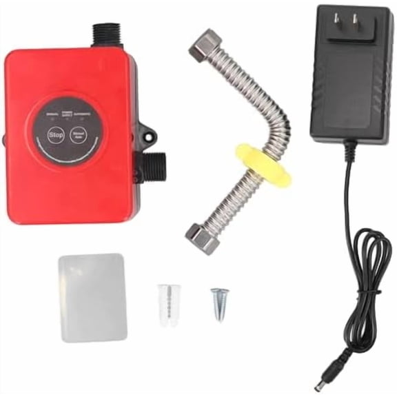 Water Pressure Booster Pump 100W 32L/min - Automatic Domestic Hot Water Recirculating Pump for Shower System, Compact and Lightweight Design$$Tools & Hardware Other