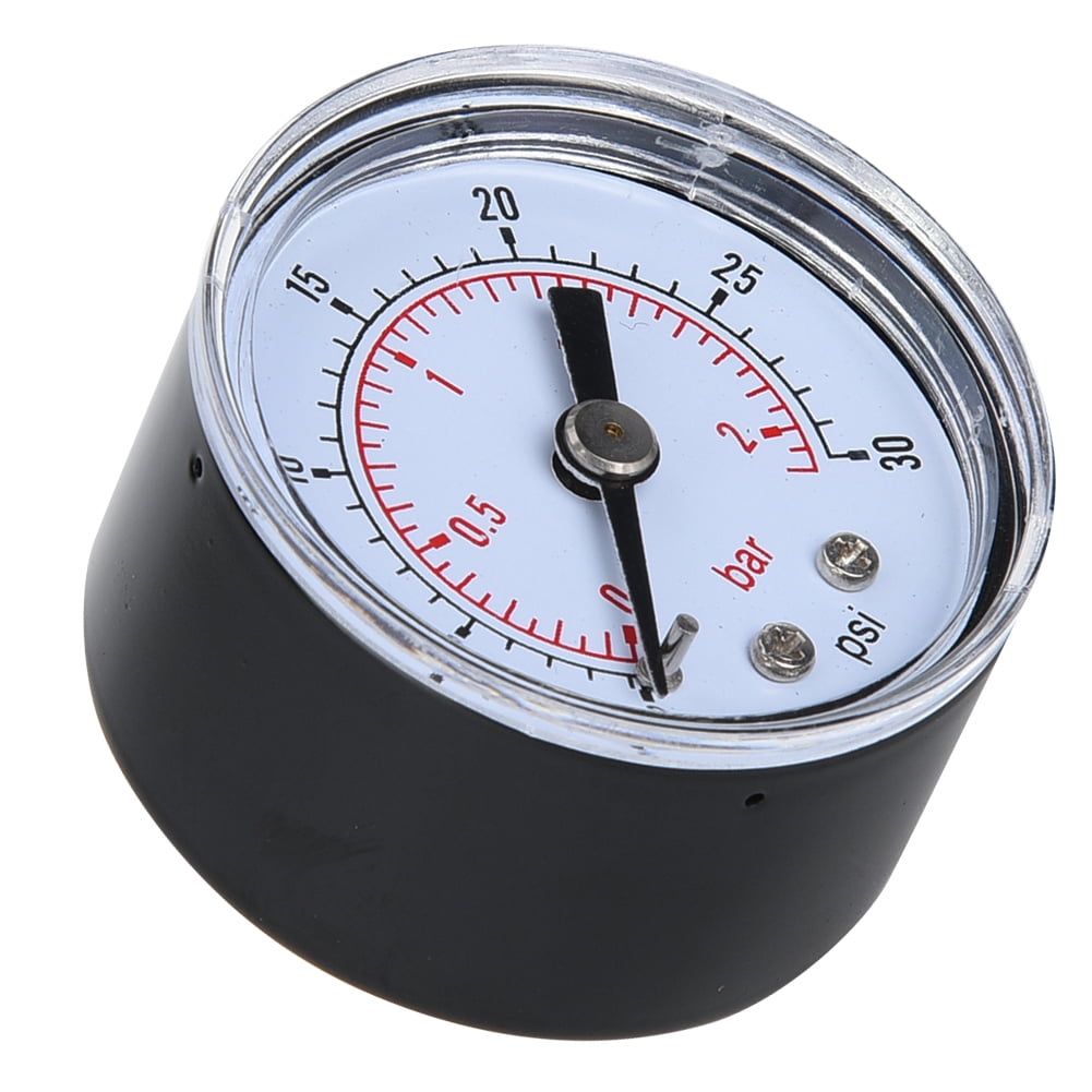 0-60 PSI Pressure Gauge With 1/8" BSPT Thread – Dual Scale (Bar/PSI) For Air, Hydraulic & Oil Systems - View #2