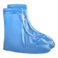 THENEWS Water Proof Shoes Boot Cover Zipper Rain Shoe Covers High Top