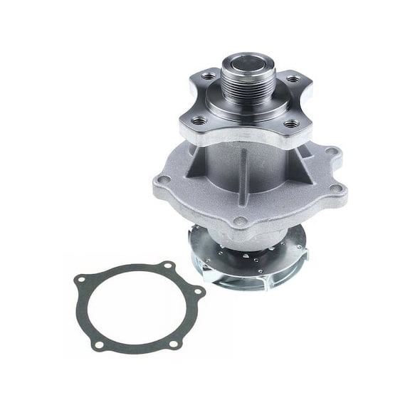 Water Pump 1 - Compatible with 2002 - 2009 GMC Envoy 4.2L 6-Cylinder 2003 2004 2005 2006 2007 2008