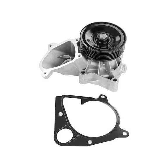 Water Pump 1 - Compatible with 2009 - 2013 BMW X5 xDrive35d 3.0L 6-Cylinder 2010 2011 2012