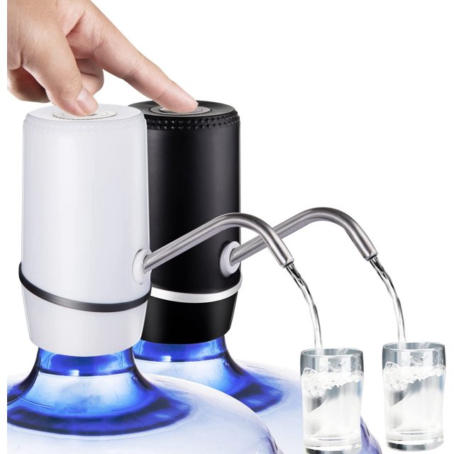 Water Pump 2pack for 5 Gallon Bottle USB Charging Water Bottle Dispenser with Switch Universal