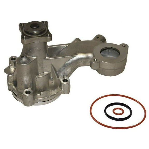 Water Pump - 4-Bolt Pulley Flange - Compatible with 2011 - 2017 Ford F-150 5.0L V8 2012 2013 2014 2015 2016