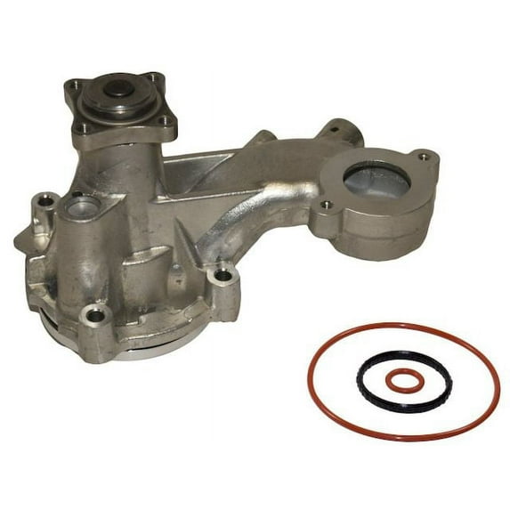 Water Pump - 4-Bolt Pulley Flange - Compatible with 2011 - 2017 Ford F-150 5.0L V8 2012 2013 2014 2015 2016