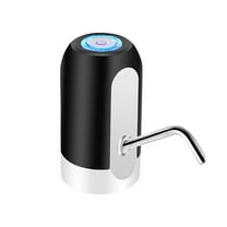 Water Pump for 5 Gallon Bottle, USB Charging Automatic Water Dispenser with Rechargeable Battery, Portable Electric Drinking Water Jug Pump for Home, Kitchen, Living Room, Office, Camping - Black