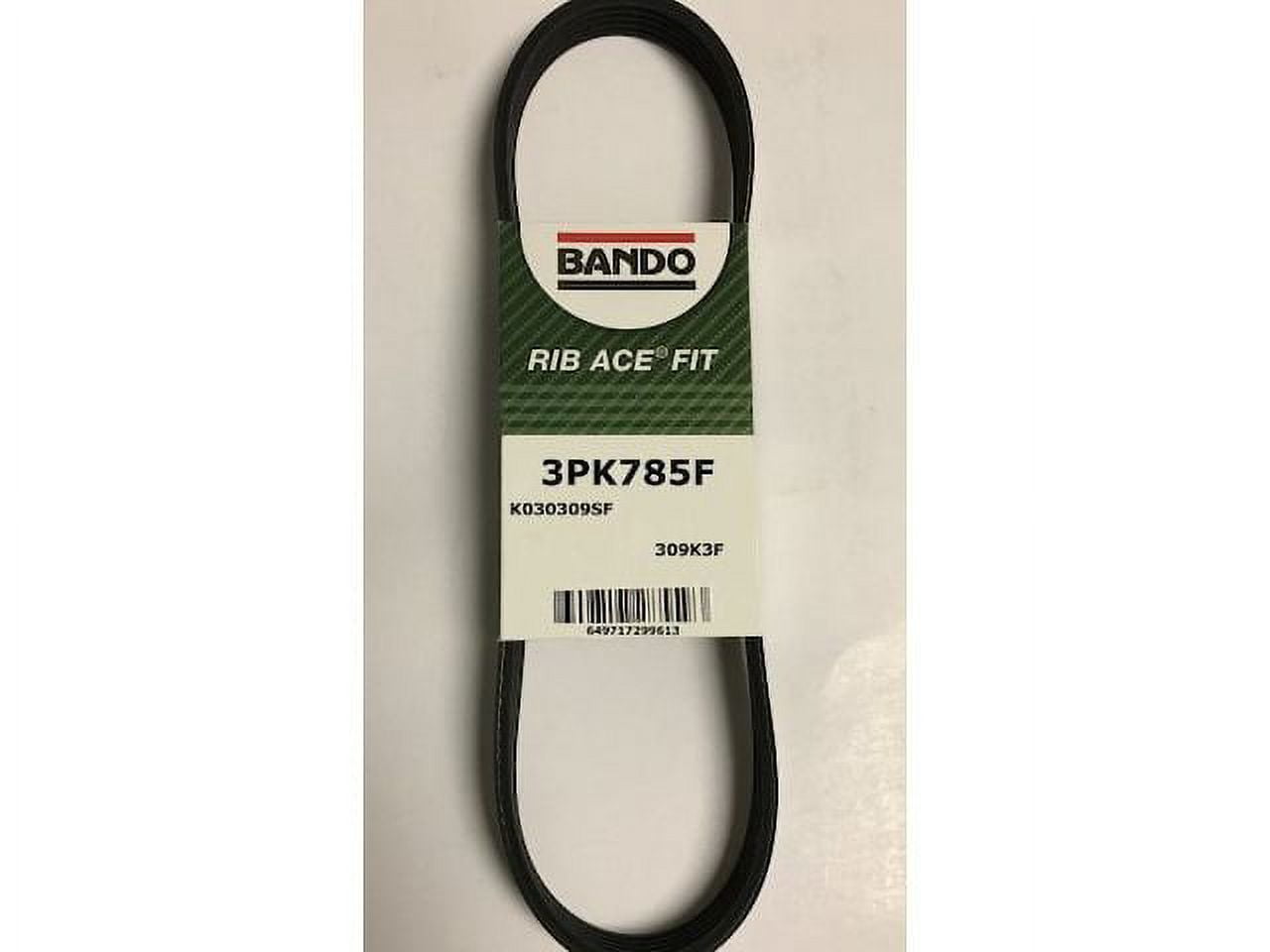 Water Pump Accessory Drive Belt - Compatible with 2012 - 2017, 2019