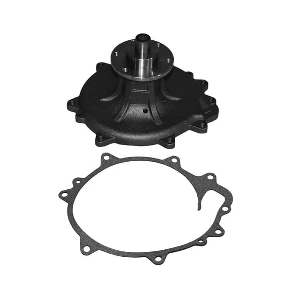 Water Pump Compatible with Case IH 1066 1086 Tractor D-414 DT-414 D-466 D-436 DT-436 DTI-466 6 Cyl Diesel 8 Vane Grey Iron Impeller Pulley Driven 673162C91 673162C94 749908C91
