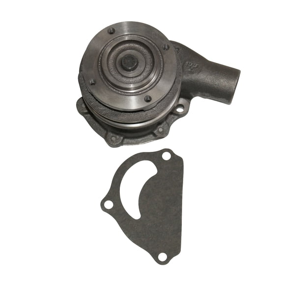 Water Pump Compatible with Ford 8N Tractor 9N 2N NAA Series Flathead 4-Cylinder Engine Belt Driven Reverse Rotation Cast Iron Pulley Included Replaces Ford CDPN9801B Replacement New