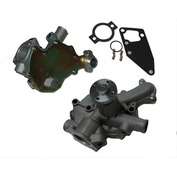 Water Pump Compatible with Yanmar ViO30/ViO33/ViO35 1990-2015 3TNV88 / 4TNV88 (3TNV88) 1.6L 3-cyl Turbo Diesel 3-Cylinder Belt Construction Equipment Replaces 129263-42000