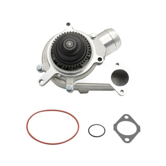 Water Pump - Compatible with 2006 - 2016 Chevy Silverado 2500 HD 6.6L V8 Diesel 2007 2008 2009 2010 2011 2012 2013 2014 2015