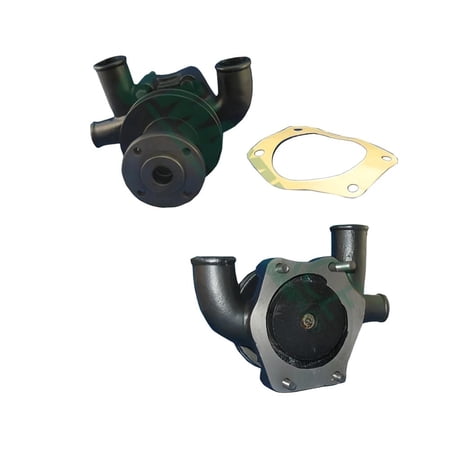 Water Pump Compatible with Massey Ferguson 360 1980-1992 Perkins AD3.152 Diesel 110mm Pulley Unknown Nose 77mm Impeller Replaces 41312784