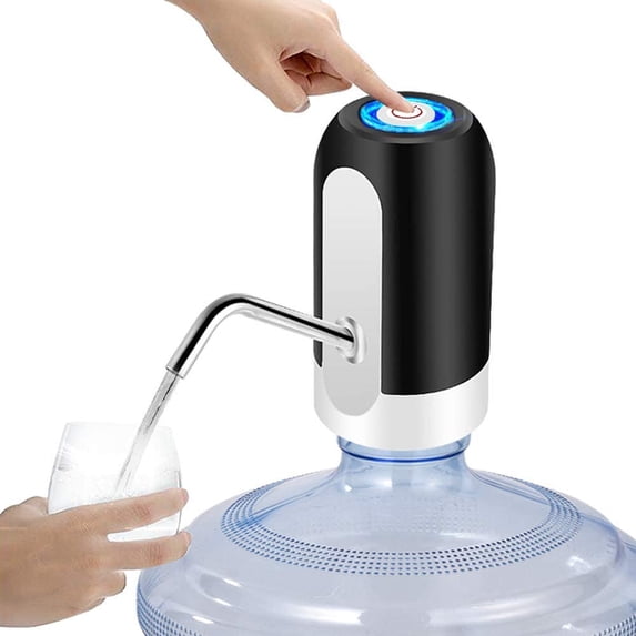 Water Pump Dispenser, Automatic Drinking Water Bottle Pump for 5 Gallon ...