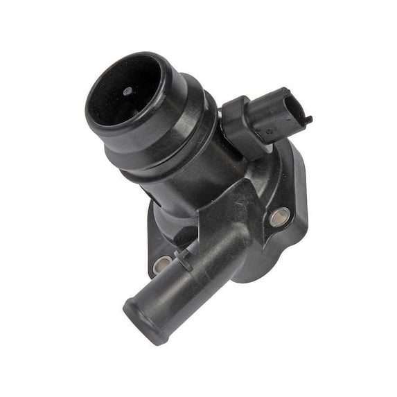 Water Pump Engine Coolant Thermostat Housing Assembly - Compatible with 2011 - 2015 Chevy Cruze 1.4L 4-Cylinder 2012 2013 2014