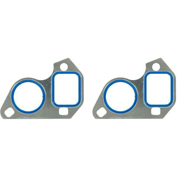 Water Pump Gasket Kit - Compatible with 2001 - 2019 Chevy Silverado 2500 HD 6.0L V8 2002 2003 2004 2005 2006 2007 2008 2009 2010 2011 2012 2013 2014 2015 2016 2017 2018
