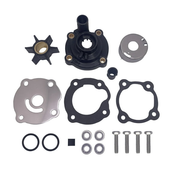 Water Pump Impeller Housing Kit Replacement For Johnson Evinrude 14-25-28HP - 18-3383, 395270, 0395270