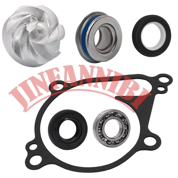 Water Pump Impeller Seal Gasket Kit for Kawasaki Brute Force 650 750 Prairie 650 700 KFX700 Teryx 750 2002-2023 | OEM 59256-1069 11060-1964 Replacement