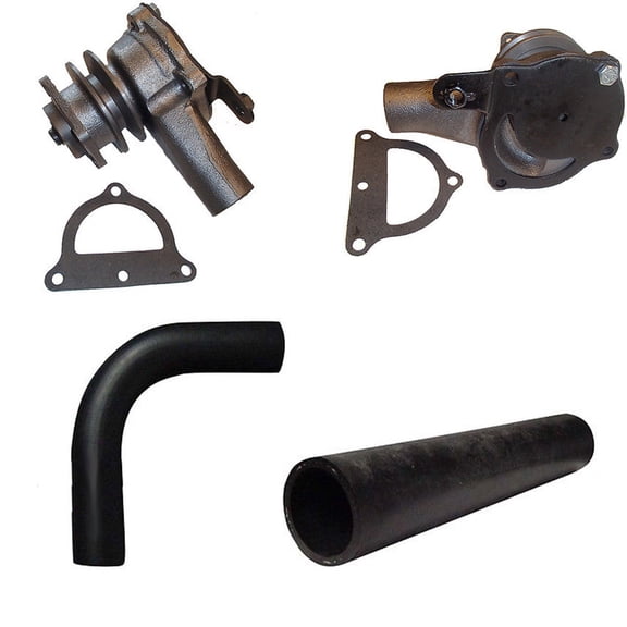 Water Pump Kit with Radiator Hoses Fits Ford 8N 9N 2N Front Mount Distributor