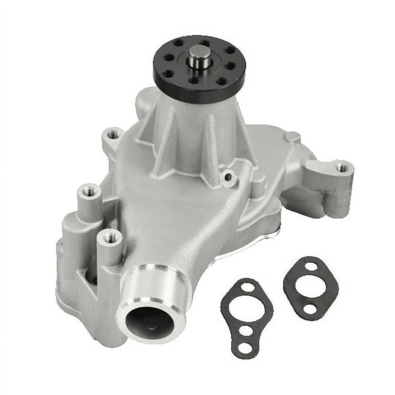 Water Pump Natural 5/8" Pilot for Small Block Chevy 350 High Volume Aluminum Long
