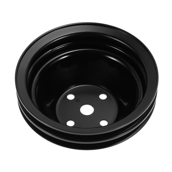 Water Pump Pulley for Chevy SBC Small Block 262 265 267 283 302 305 307 327 350 400 LWP Double-Groove Long Water Pump Pulley 2 Groove Durable 1 Pc