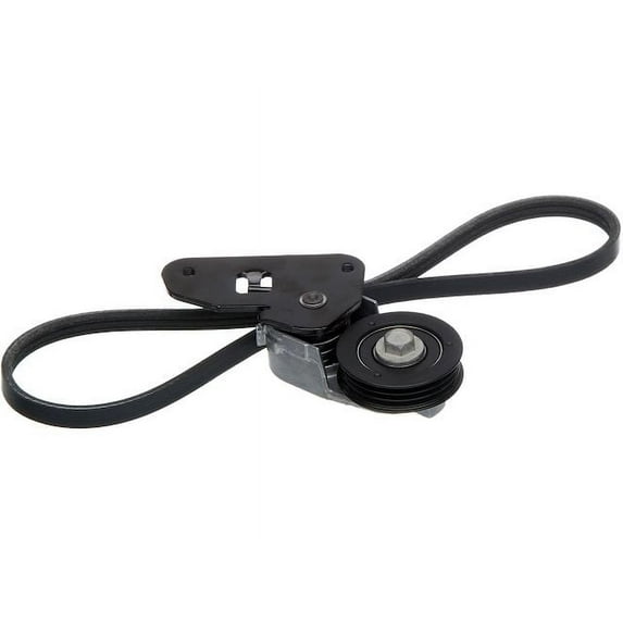 Water Pump Serpentine Belt Drive Component Kit - Compatible with 1995 - 2005 Cadillac DeVille 4.6L V8 GAS 1996 1997 1998 1999 2000 2001 2002 2003 2004