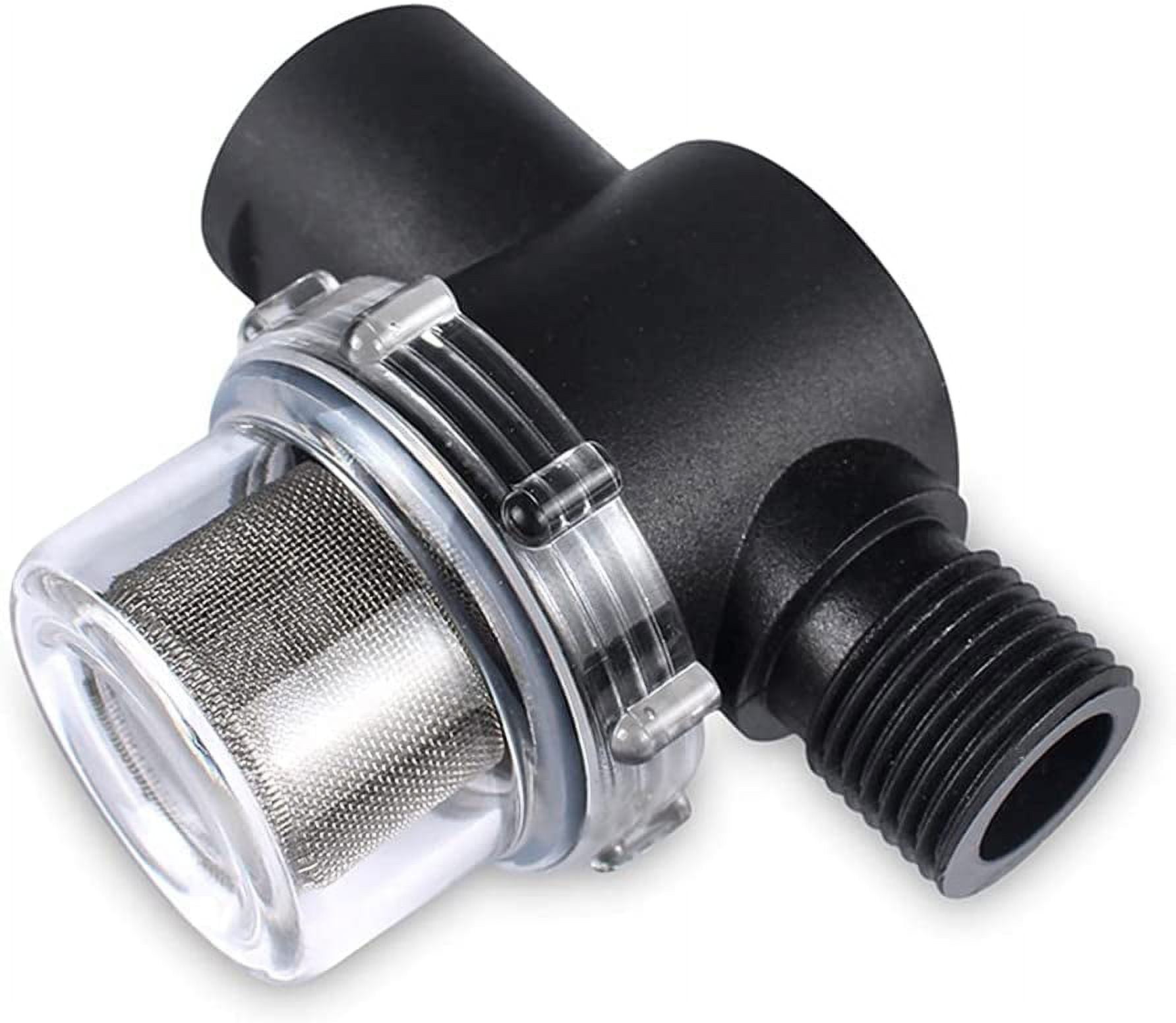 Water Pump Sieve Filter, Universal Strainer Water Filter Inline for