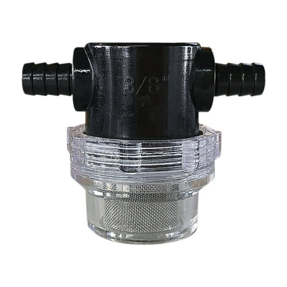 Water Pump Strainer Sediment Filter in Line Screen 50 Mesh Stainless Steel for RV Marine Boat Fresh Water Systems